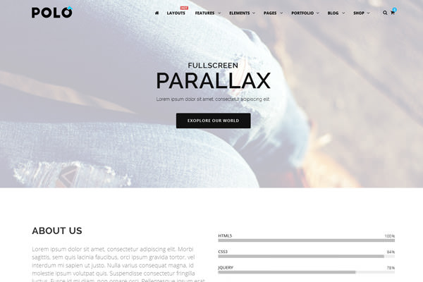 Polo Parallax Fullwidth